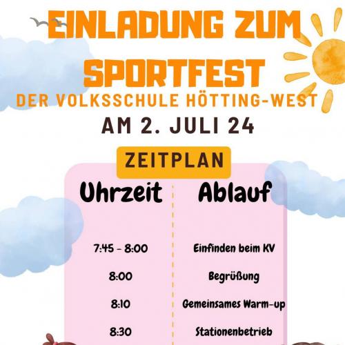 Einladung Sportfest